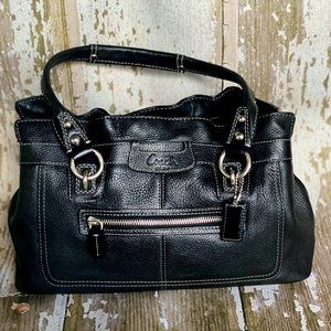 Coach Black Shoulder Bag
